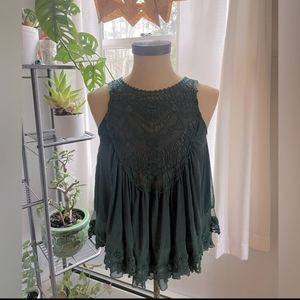 'Ultra Pink' Lace Top